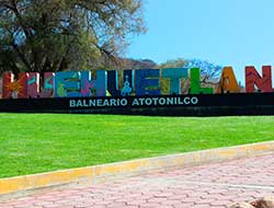 Balneario Atotonilco , Huehuetlán el Grande