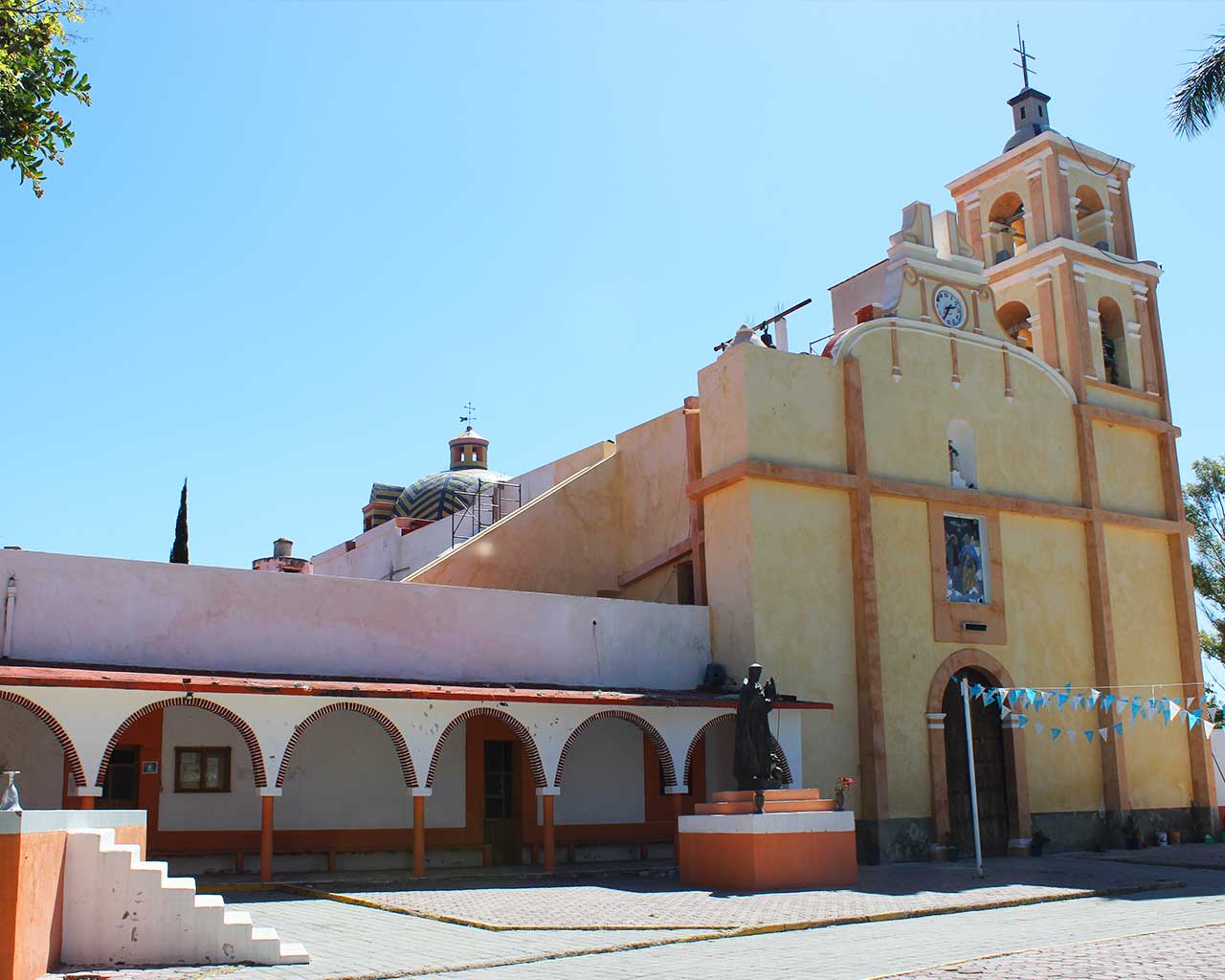 Parroquia Santo Domingo Huehuetlán, Huehuetlán el Grande